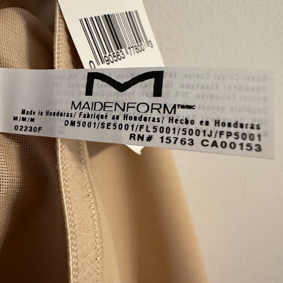 Maidenform High Waist Thigh Slimmer Med Shapewear Color-Latte- Lift Womens NWT - Picture 9 of 10